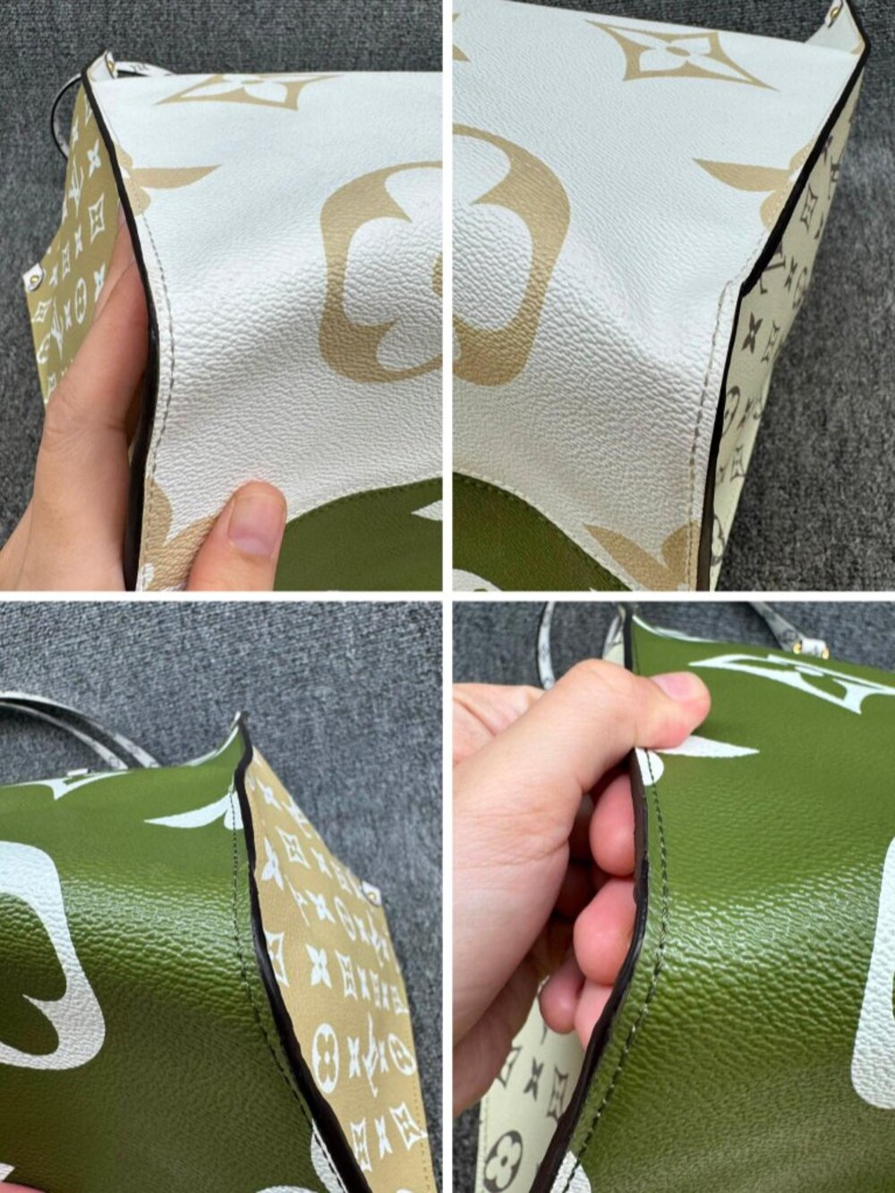 Authentic Louis Vuitton OnTheGo GM Giant Monogram Canvas Tote Bag - Picture 11 of 15